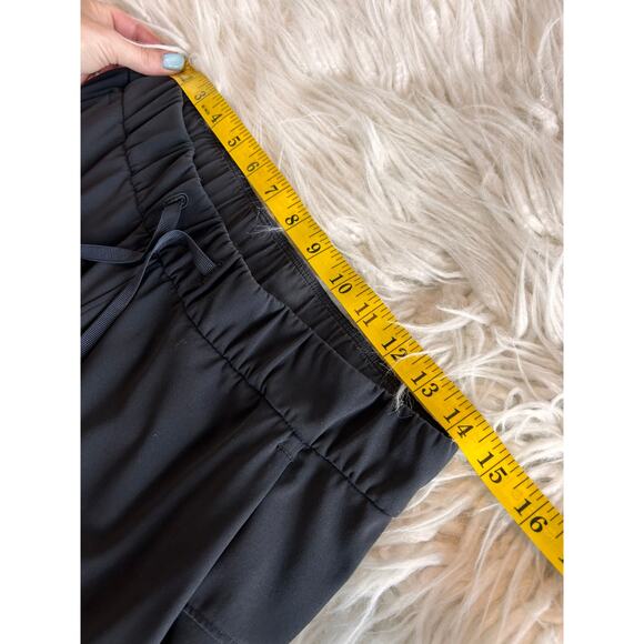 Lululemon Womens High Waist on the Fly Pants Stretch Pocket Running Black Size 6 - Picture 11 of 13